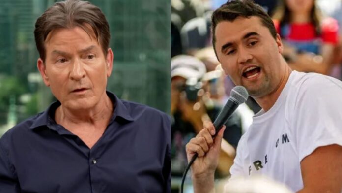 Charlie Sheen comments on Charlie Kirk's death