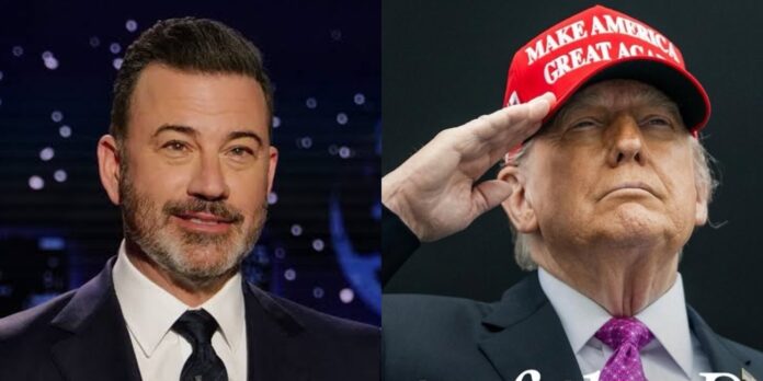 Jimmy Kimmel and Donald Trump (Image: ABC, instagram @realdonaldtrump)
