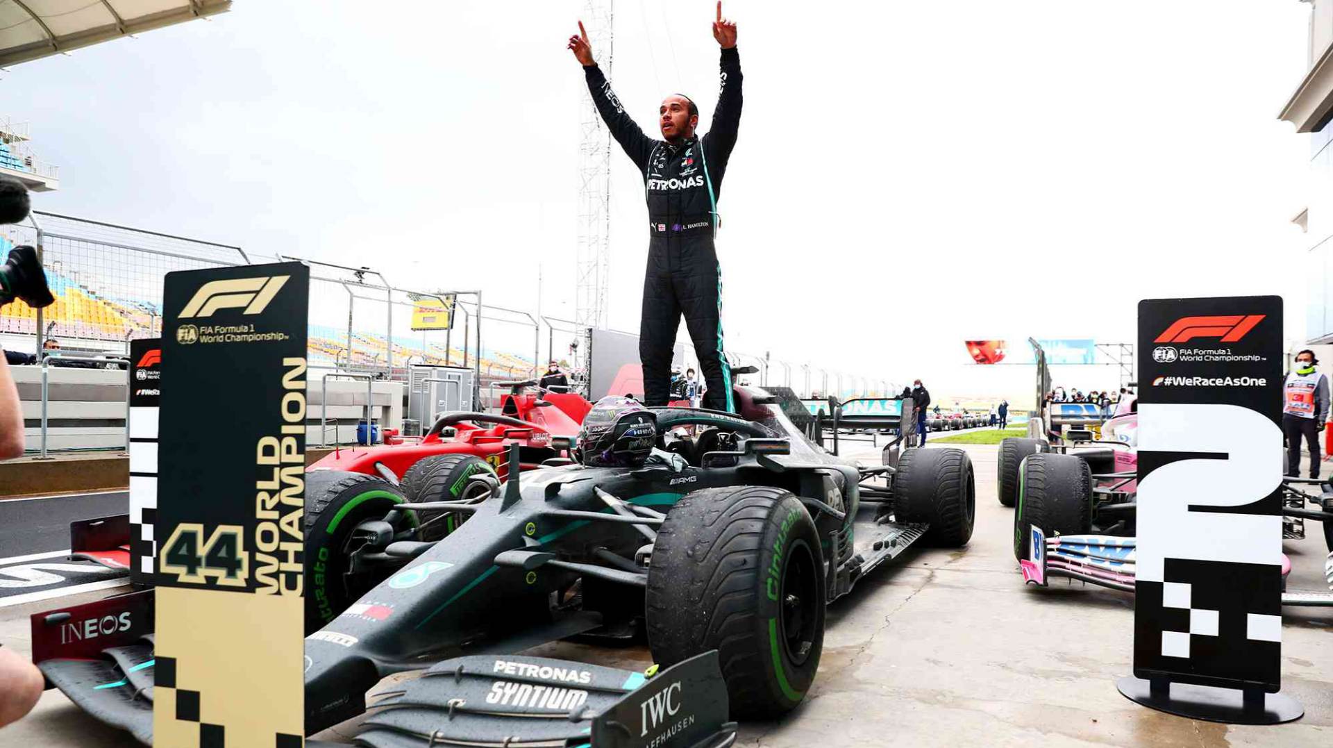 1. Most Wins (105) – Lewis Hamilton