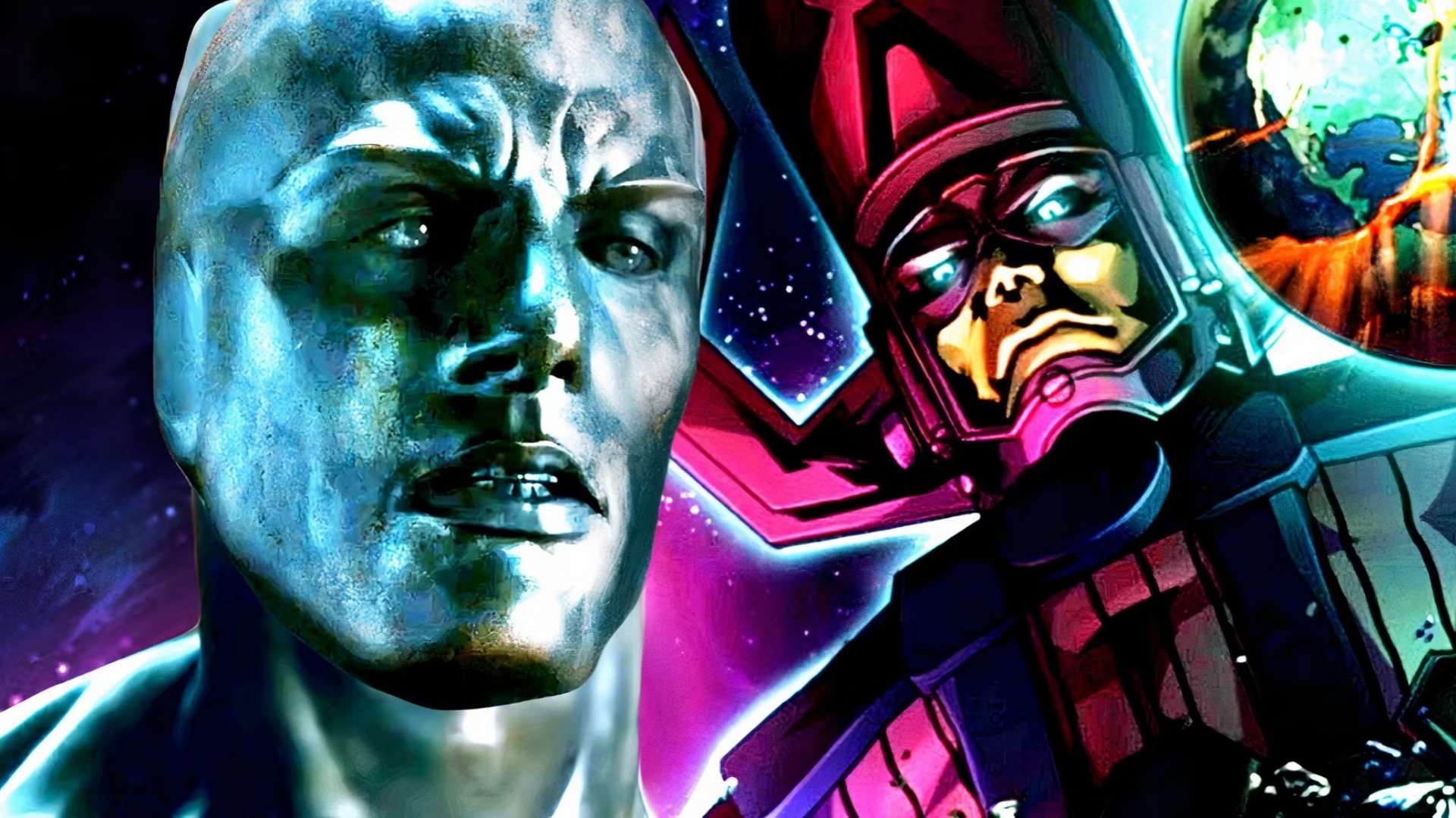 3. The Fantastic Four and Silver Surfer vs. Galactus (Fantastic Four #48-50, "The Galactus Trilogy")