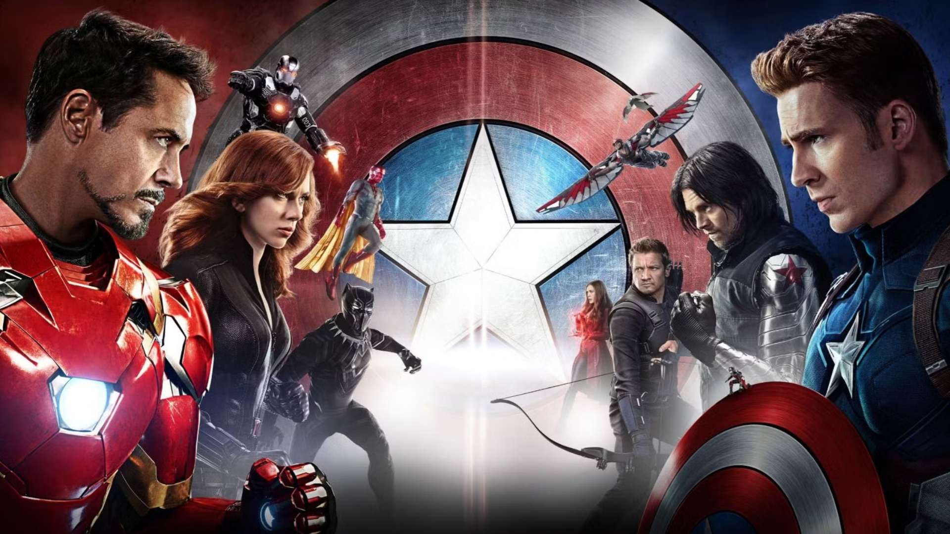 19. Captain America vs. Iron Man (Civil War #7)