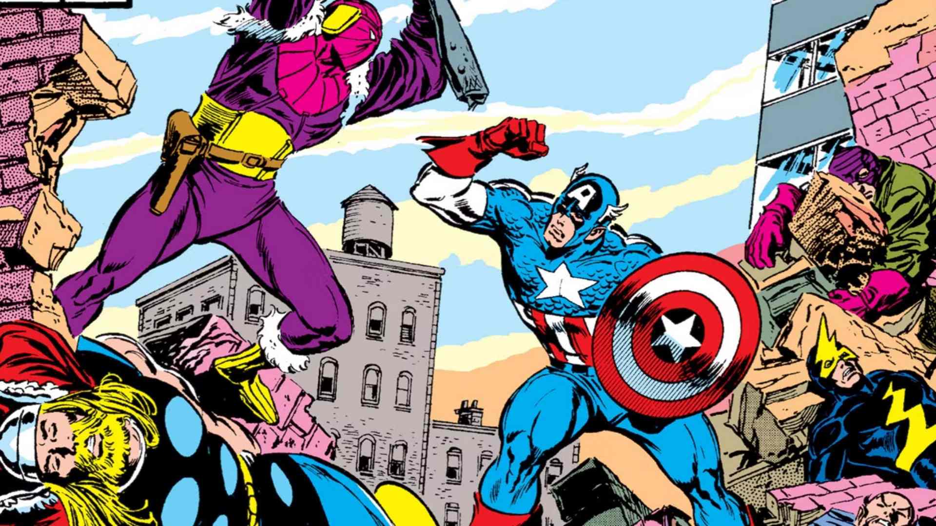 23. The Avengers vs. The Masters of Evil (Avengers #273-277, "Under Siege")
