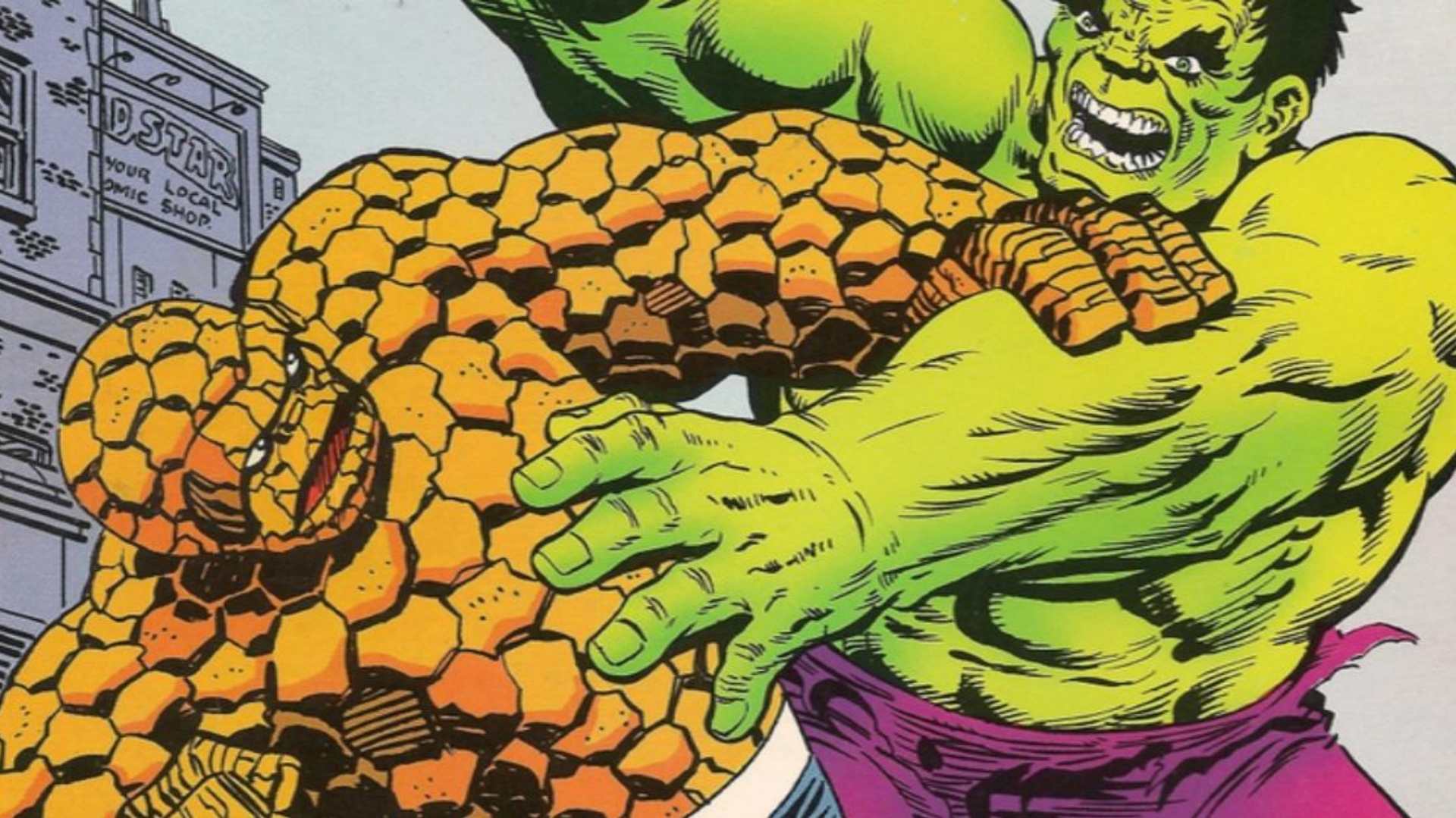 17. The Hulk vs. The Thing (Fantastic Four #25-26)
