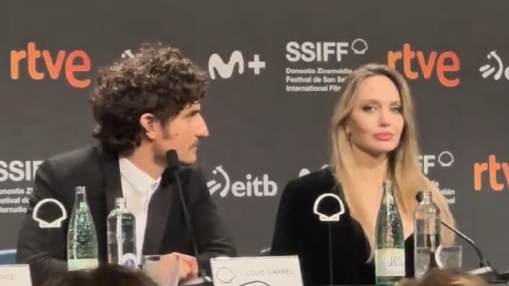Angelina Jolie at San Sebastian, Spain