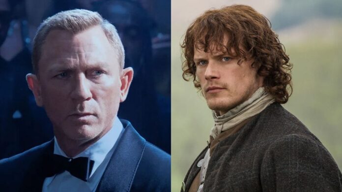 Daniel Craig and Sam Heughan