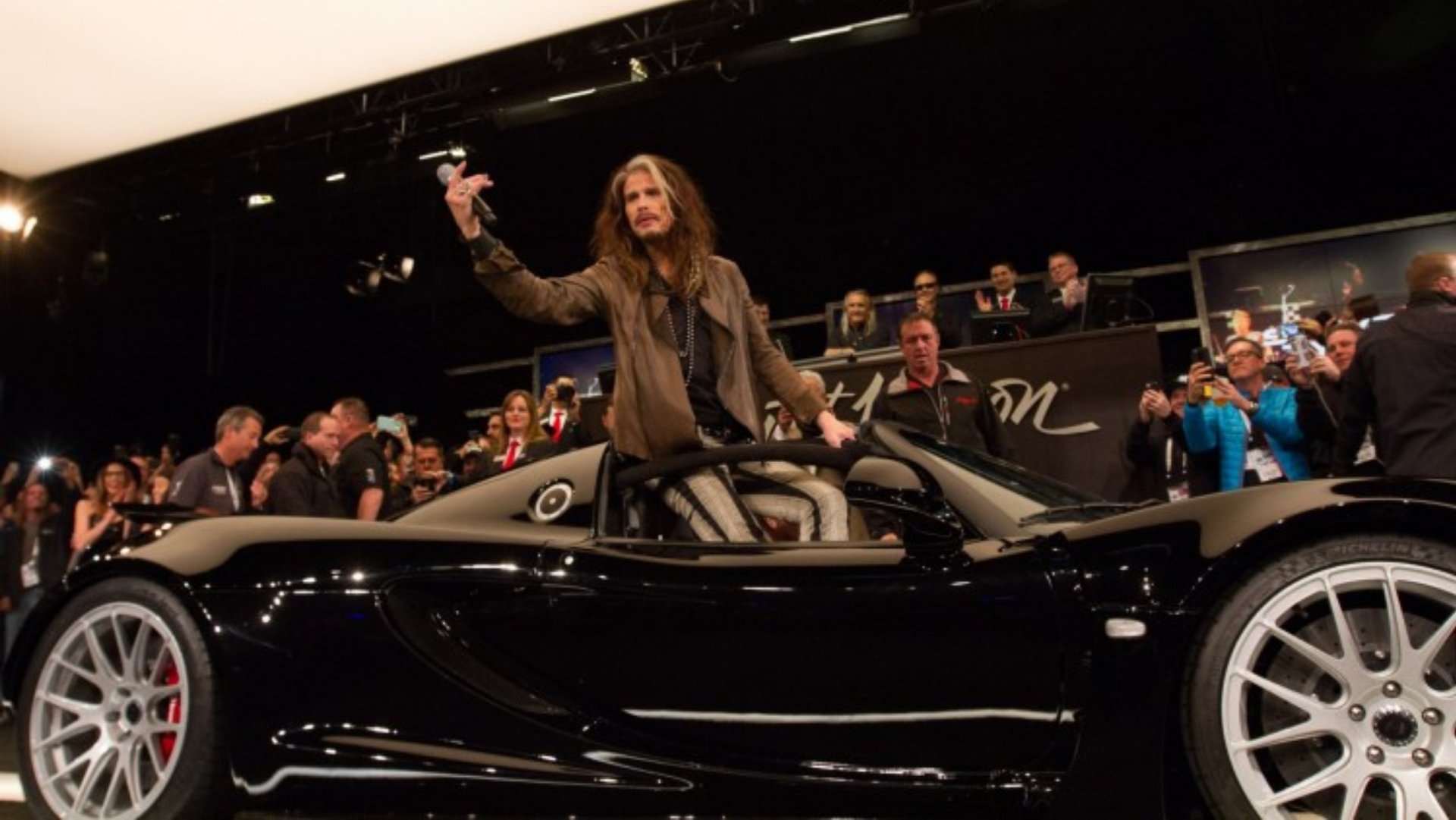 Steven Tyler – Hennessey Venom GT Spyder