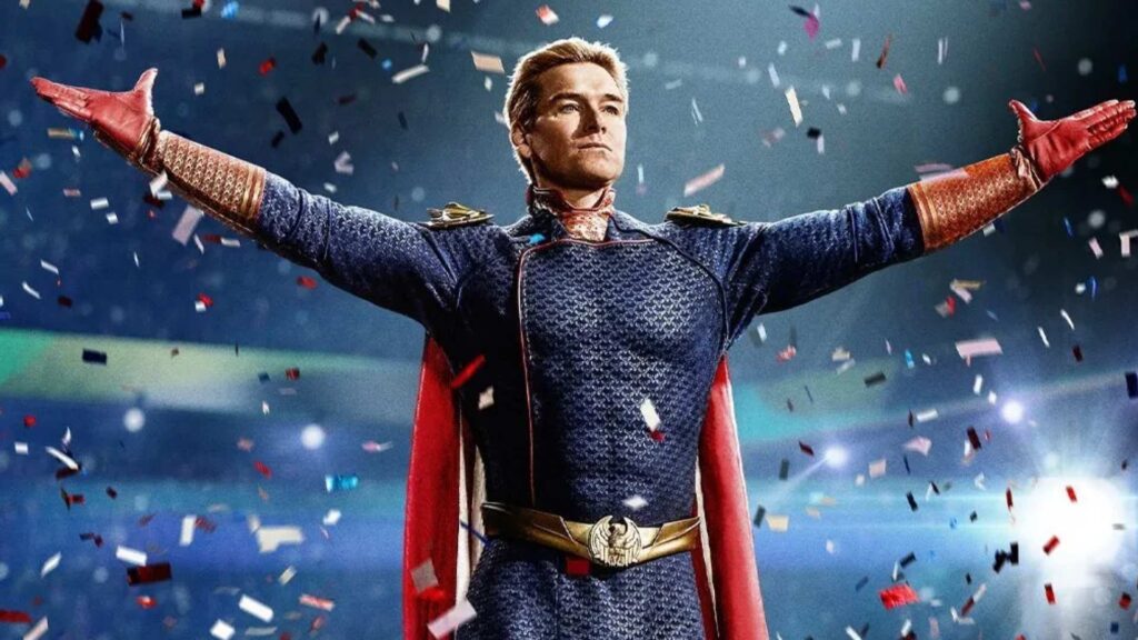 Antony Starr as Homelander (Image: Amazon Prime)