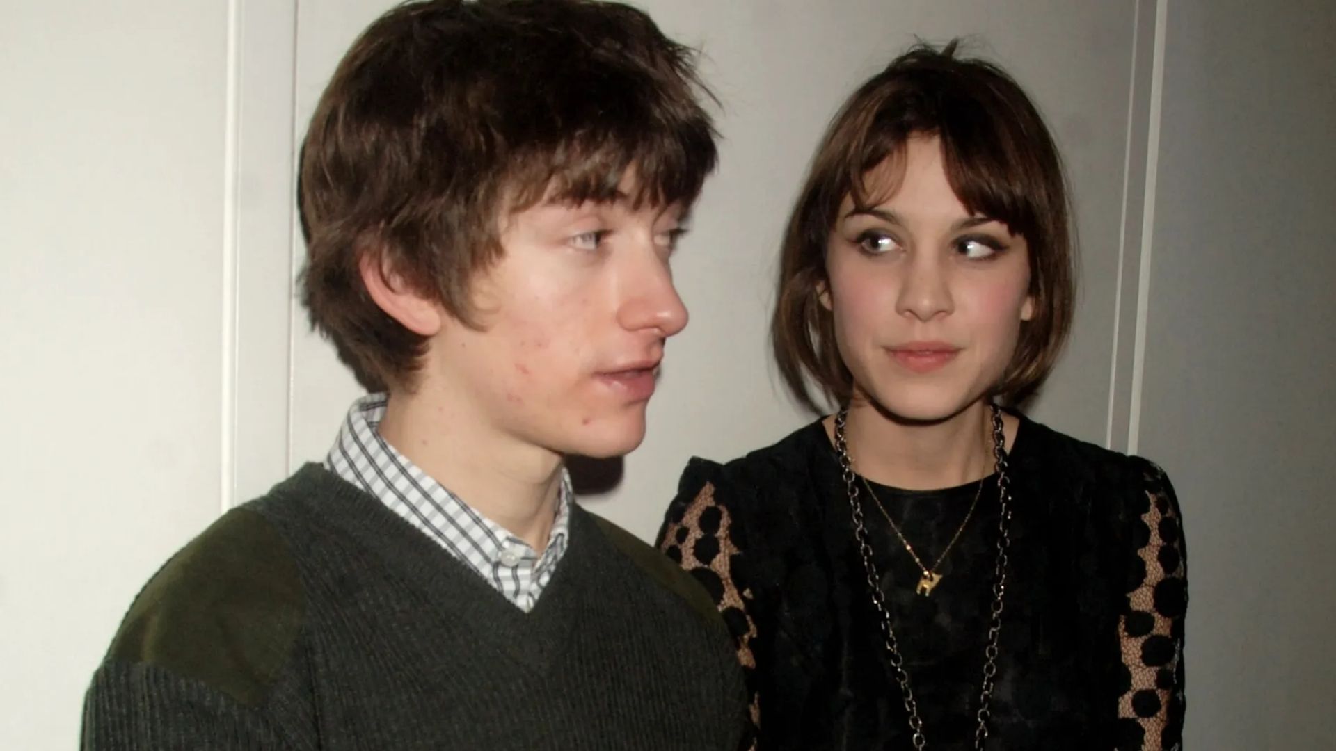 Alexa Chung and Alex Turner