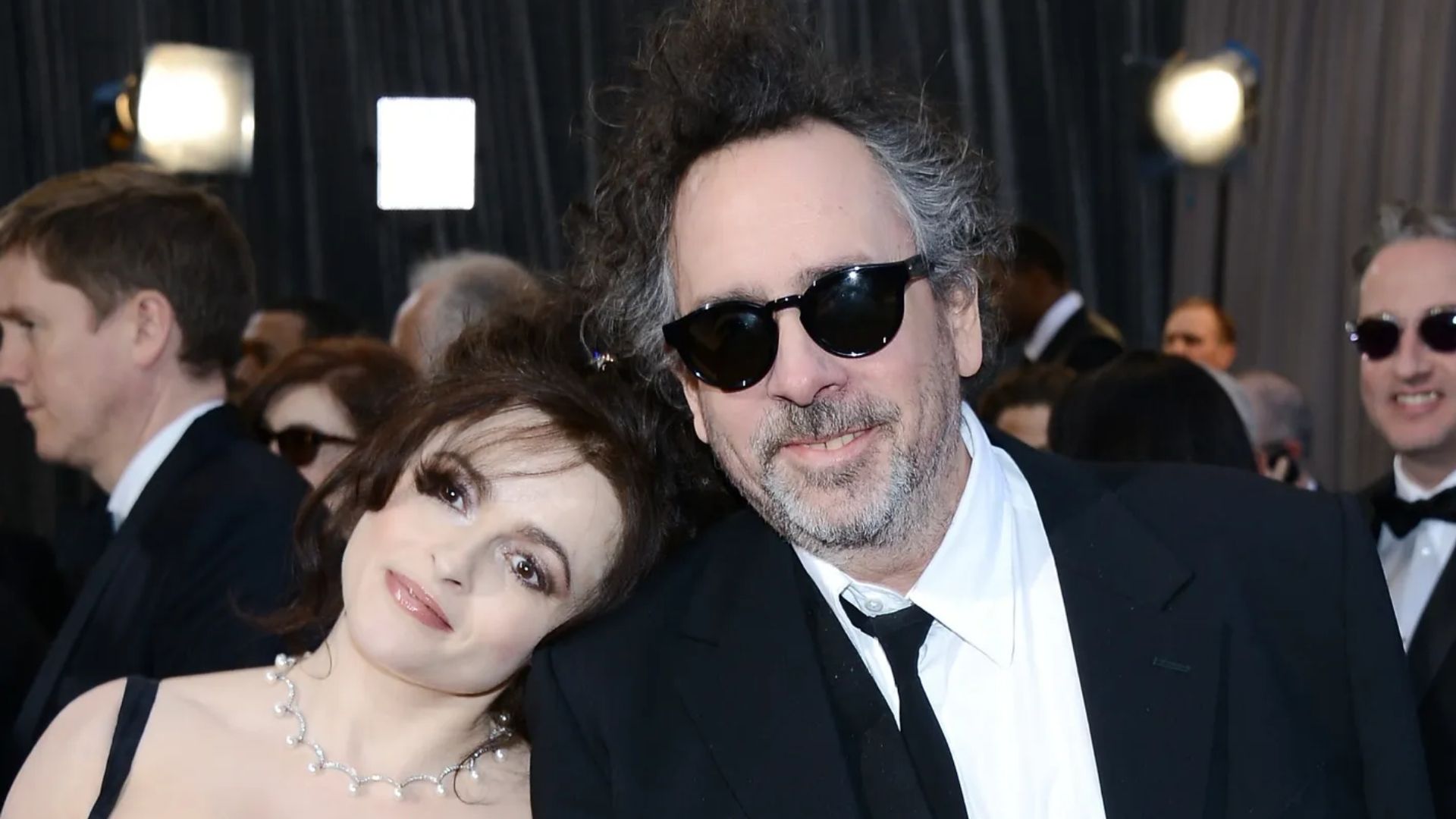 Helena Bonham-Carter and Tim Burton