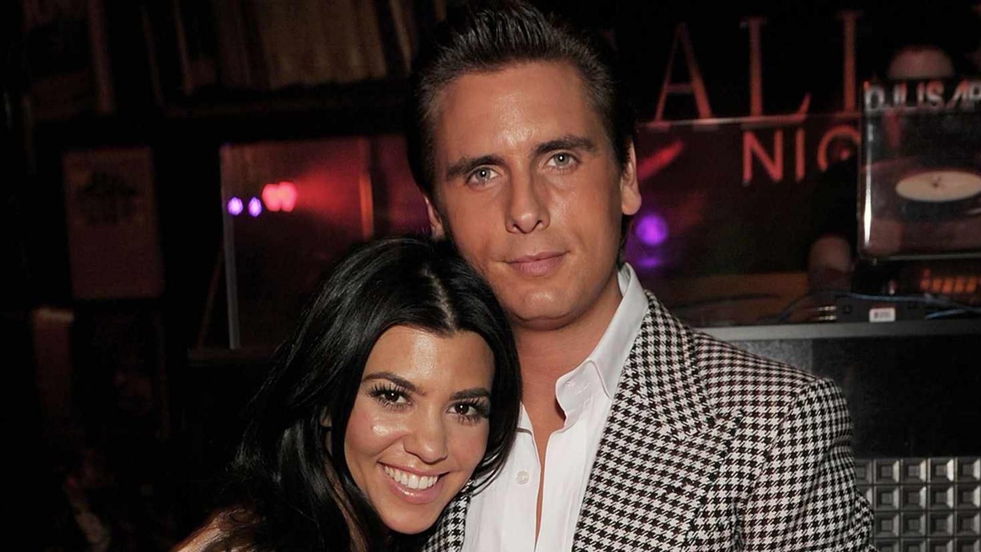 Kourtney Kardashian and Scott Disick