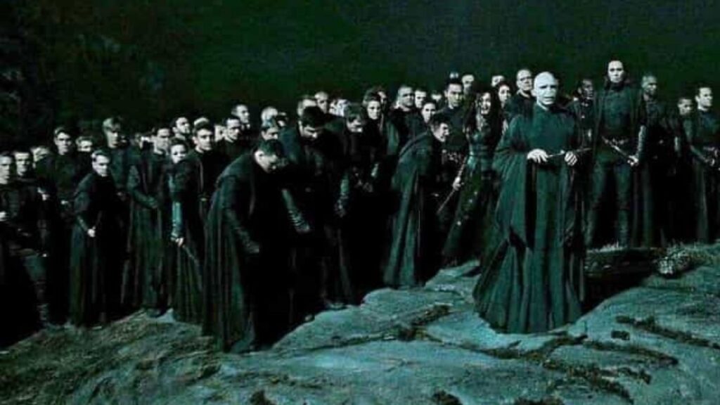 Voldemort and the Death Eaters