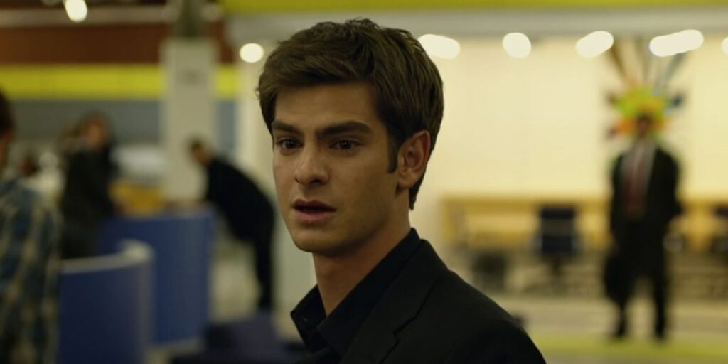 Andrew Garfield in 'The Social Network' (Image: Sony)