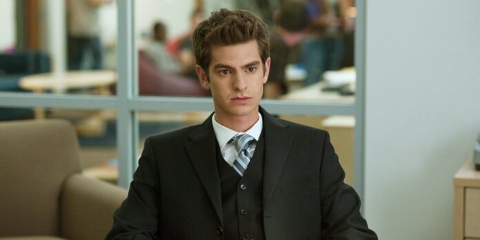 Andrew Garfield in 'The Social Network' (Image: Sony)