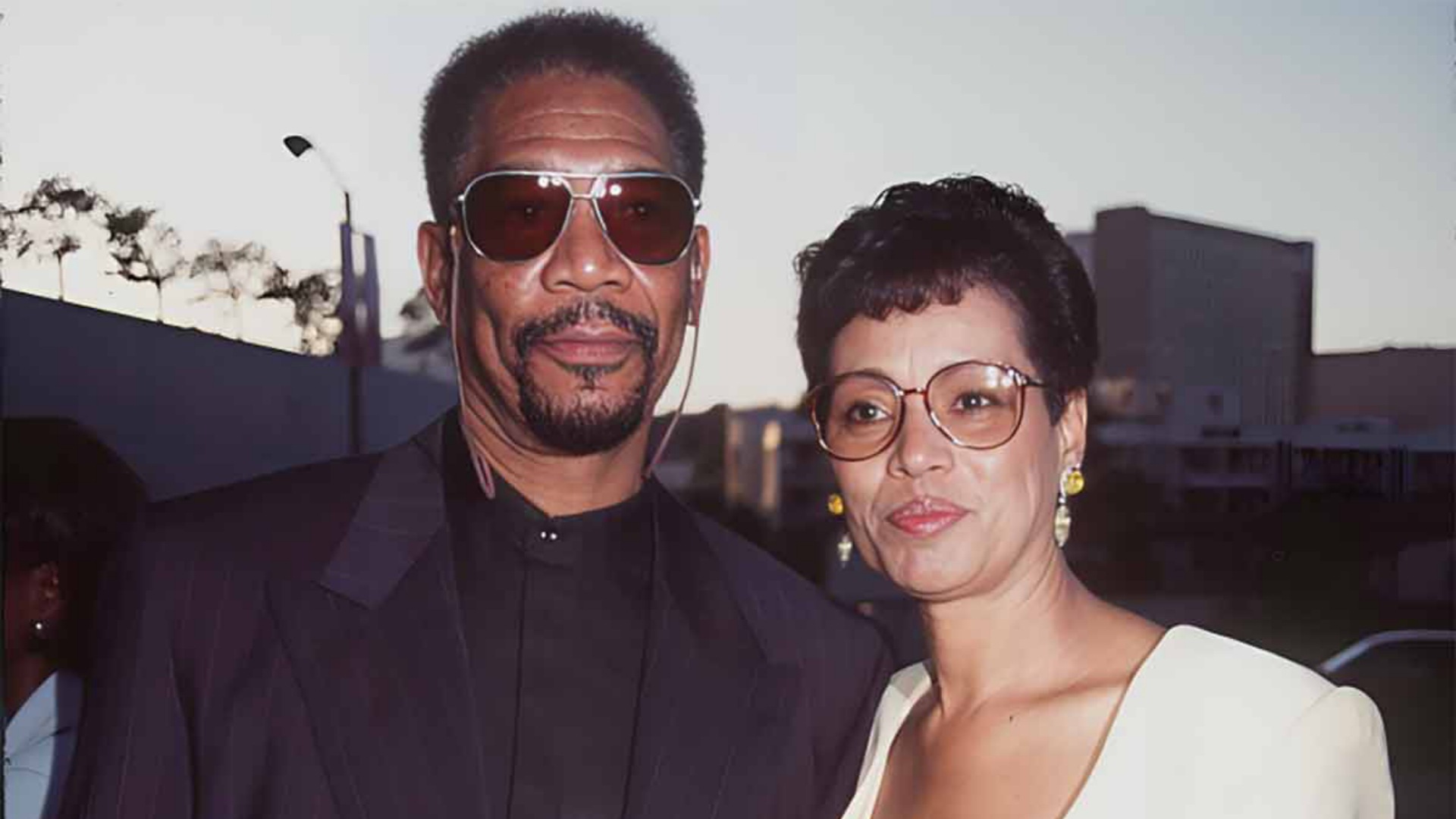 Morgan Freeman and Myrna Colley-Lee