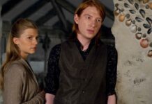 Fleur and Bill in 'Harry Potter'