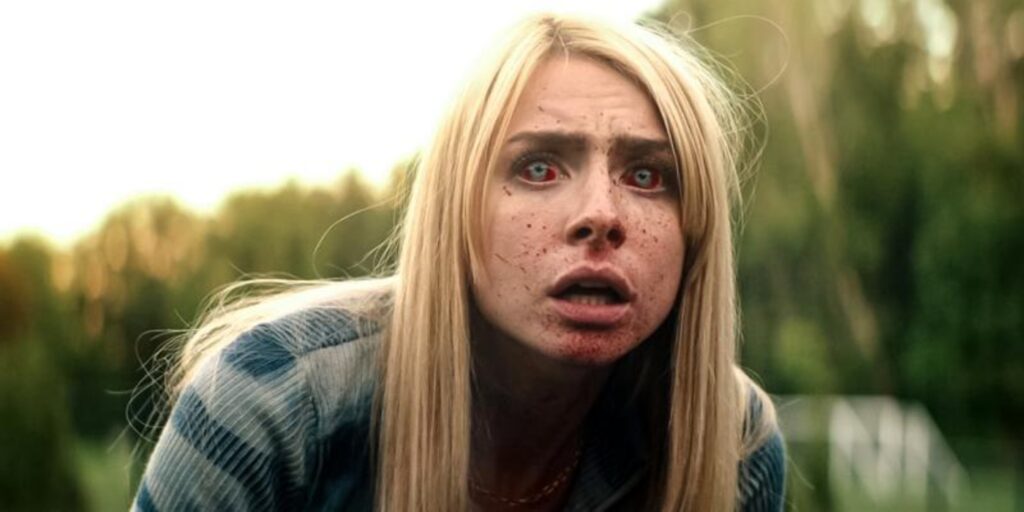 Cate in 'Gen V' (Image: Amazon)