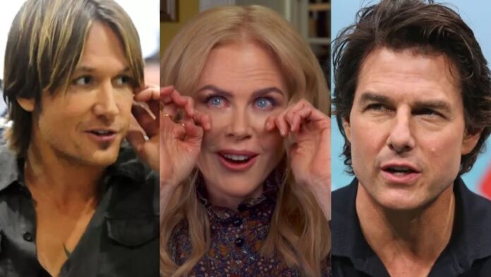 (L-R) Keith Urban, Nicole Kidman, Tom Cruise (Image: File Photo)