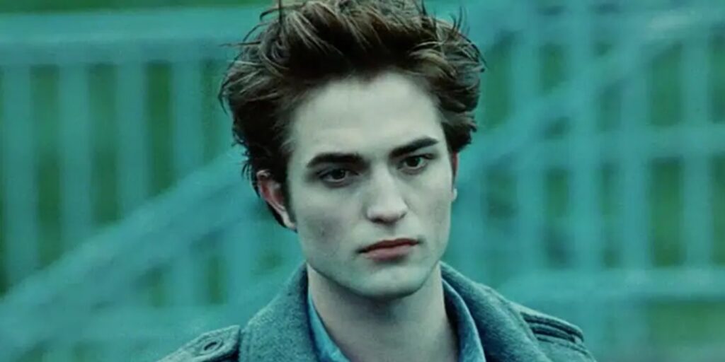 Robert Pattinson as Edward Cullen in Twilight