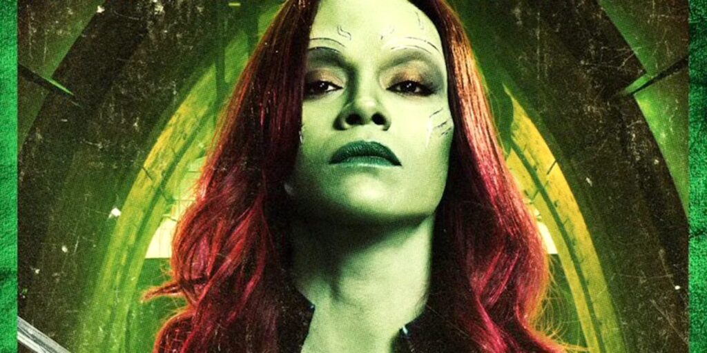 Zoe Saldana as Gamora