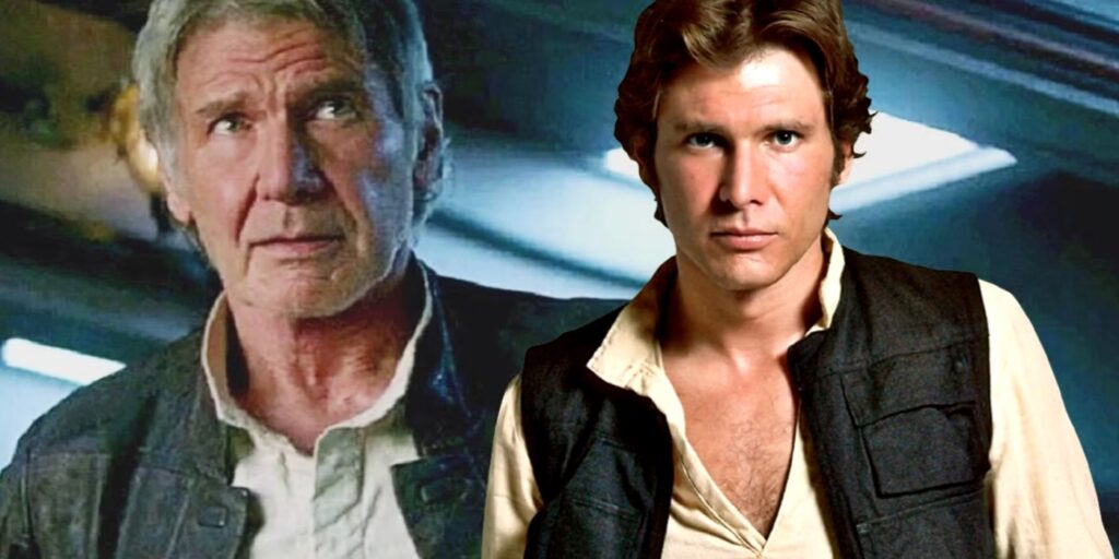 Harrison Ford as Han Solo