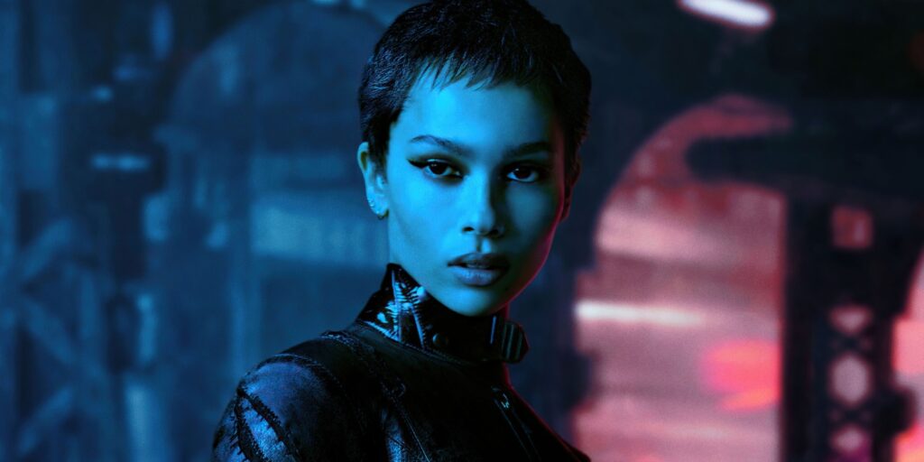 Catwoman in 'The Batman' (Image: Warner Bros)