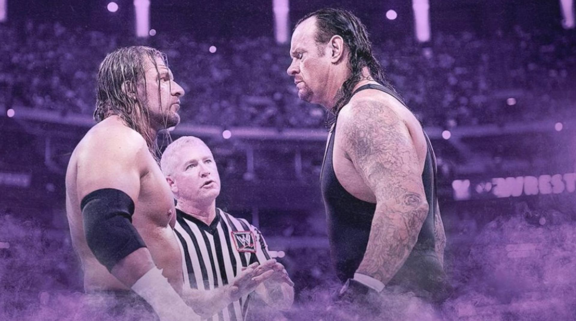 2) The Undertaker vs. Triple H