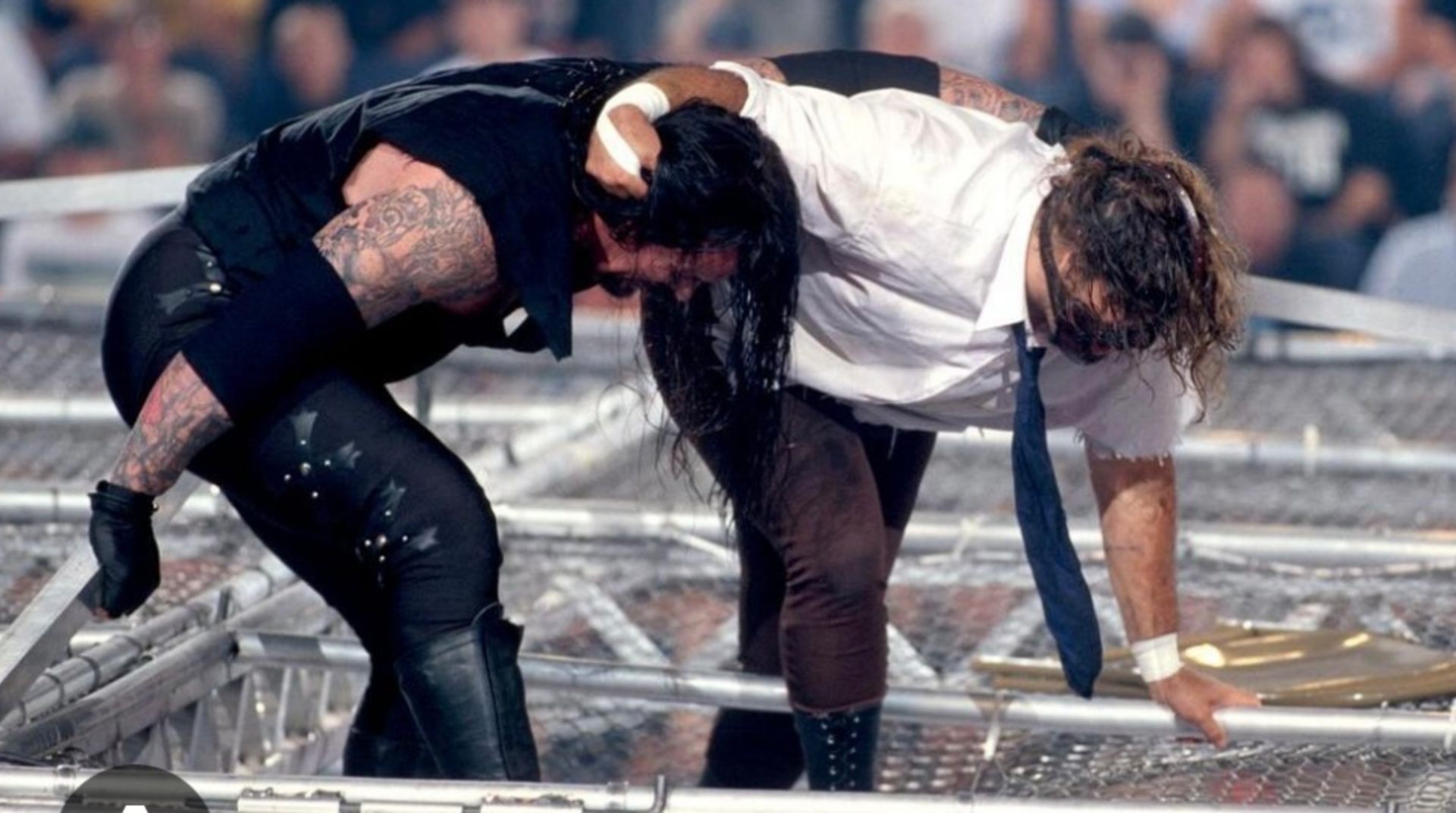 4) The Undertaker vs. Mankind