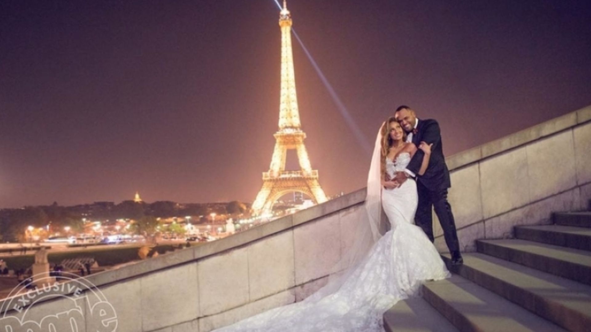 Adrienne Bailon and Israel Houghton