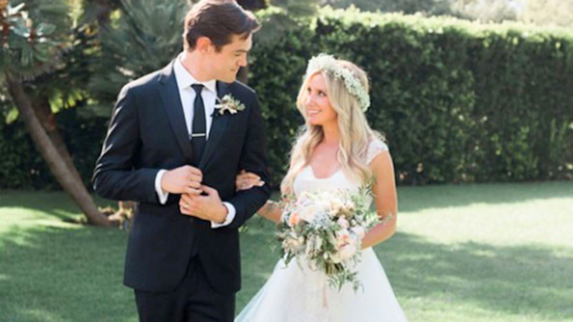 Ashley Tisdale and Christopher French