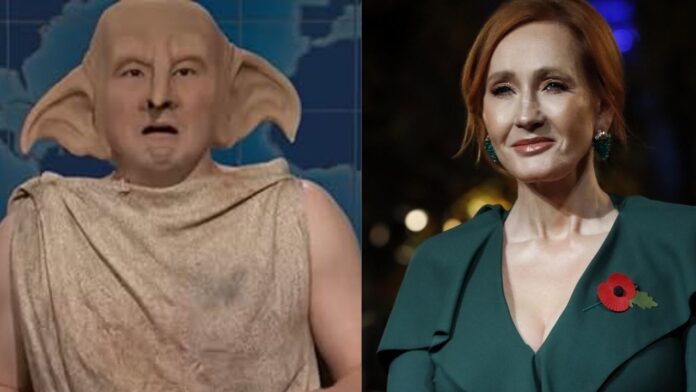 Dobby and J.K. Rowling