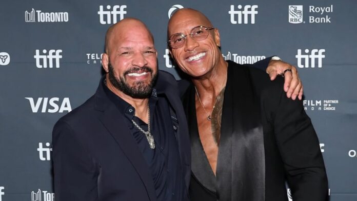 Dwayne Johnson and Mark Kerr