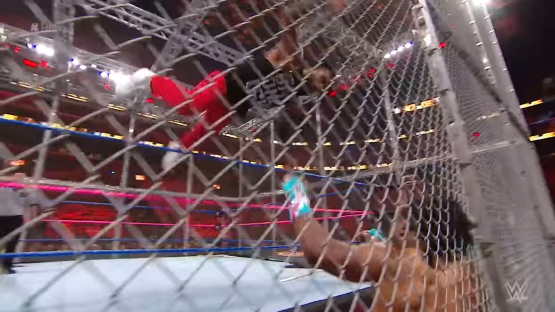 10.⁠ ⁠Big E Spears Jimmy Uso at Hell in a Cell (October 8, 2017)