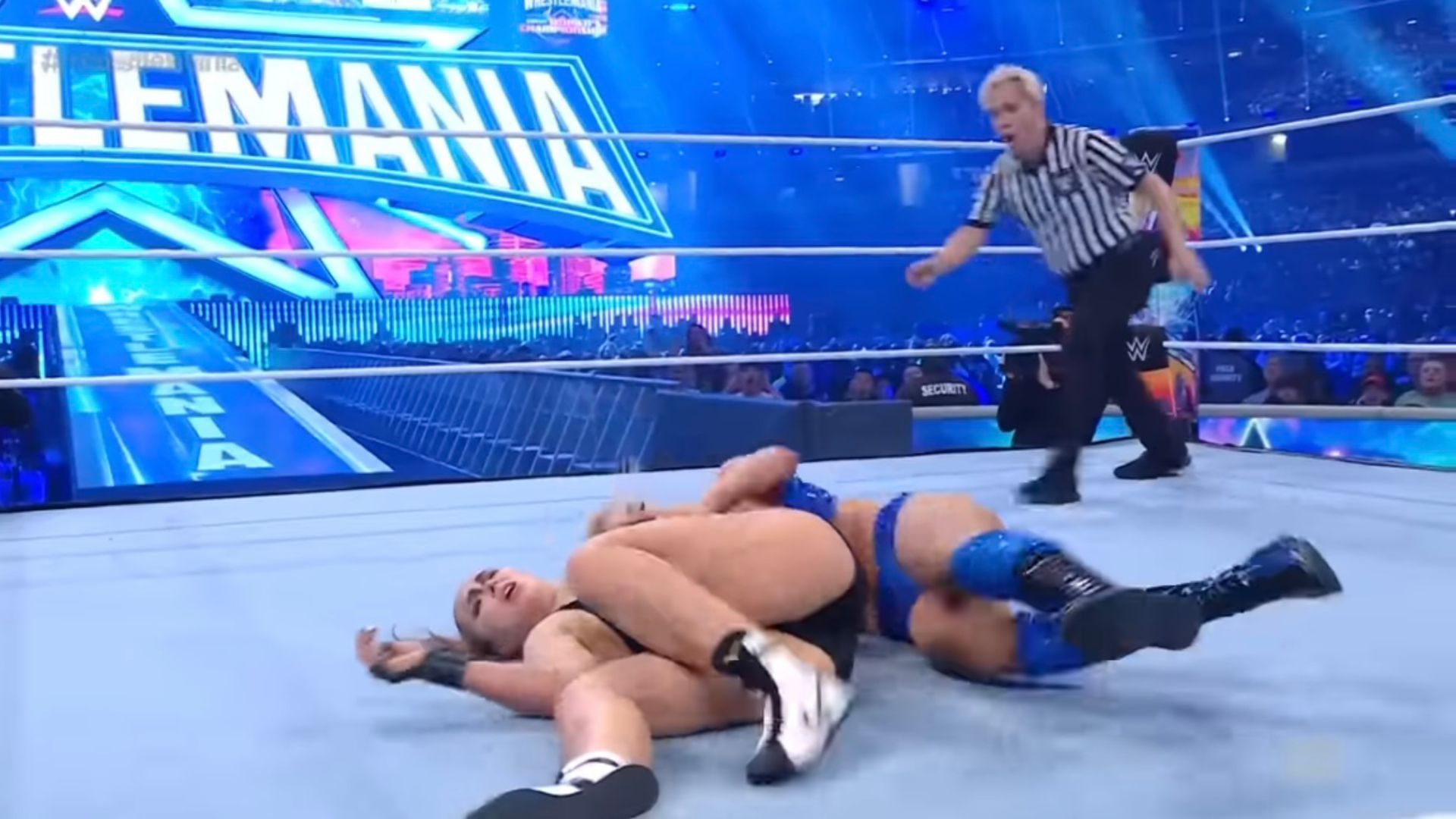 8.⁠ ⁠Charlotte Flair Spears Ronda Rousey at WrestleMania 38 (April 2, 2022)