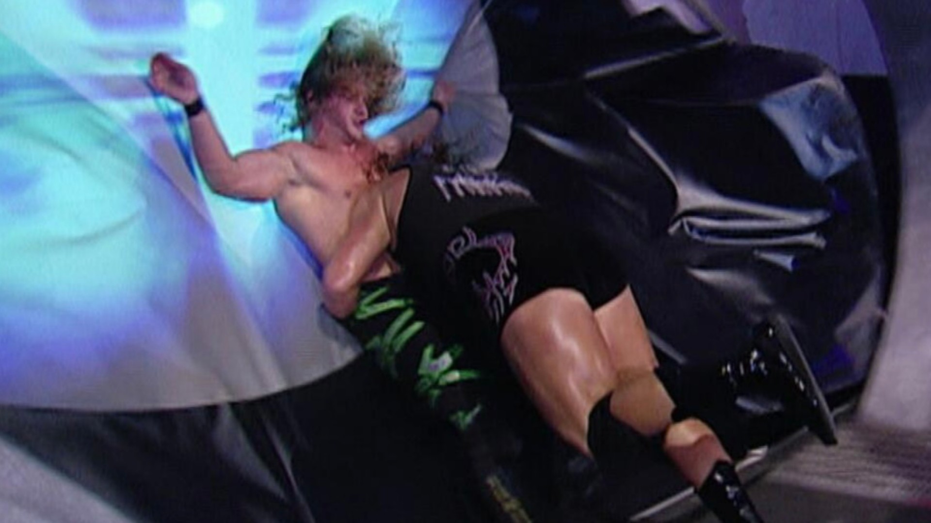 6.⁠ ⁠Rhyno Gores Chris Jericho Through the Ovaltron (SmackDown, August 9, 2001)