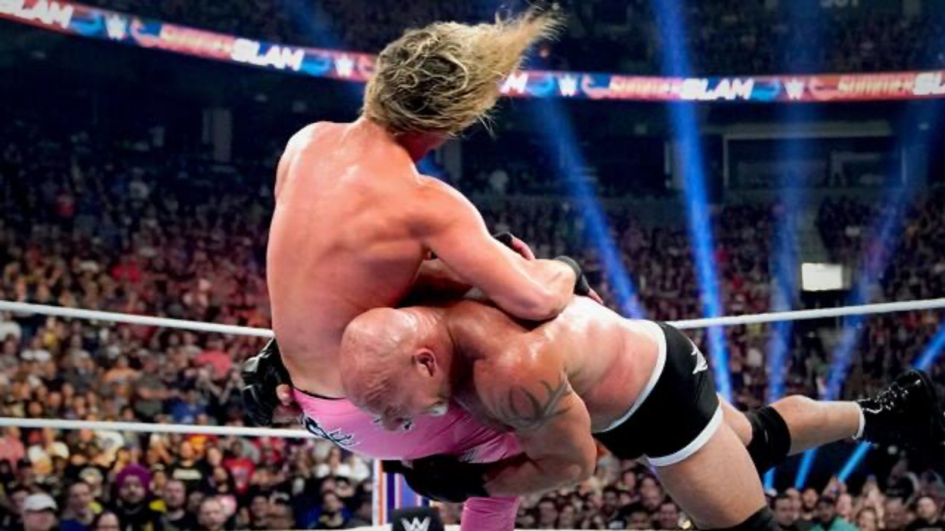 19. Goldberg spears Dolph Ziggler at SummerSlam 2019