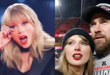 Taylor Swift and Travis Kelce