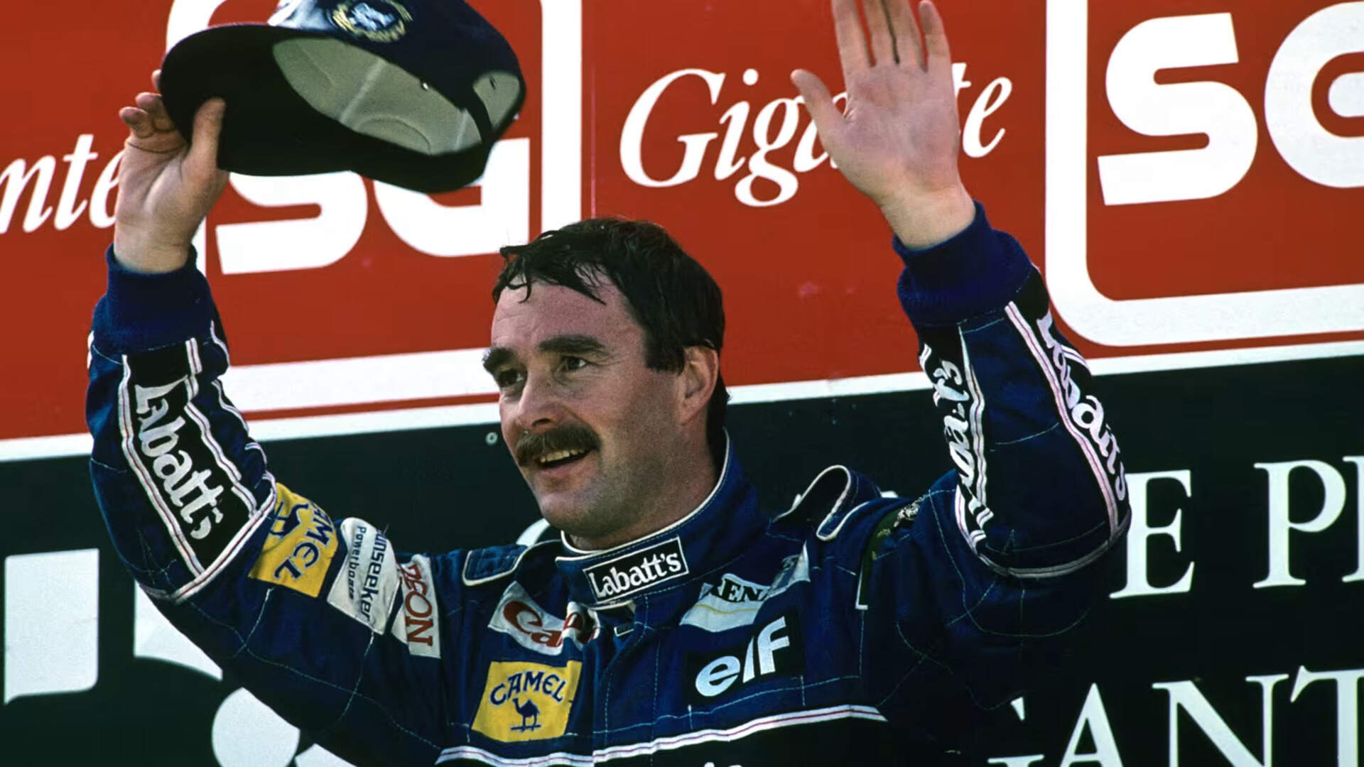 14. “The Lion” – Nigel Mansell