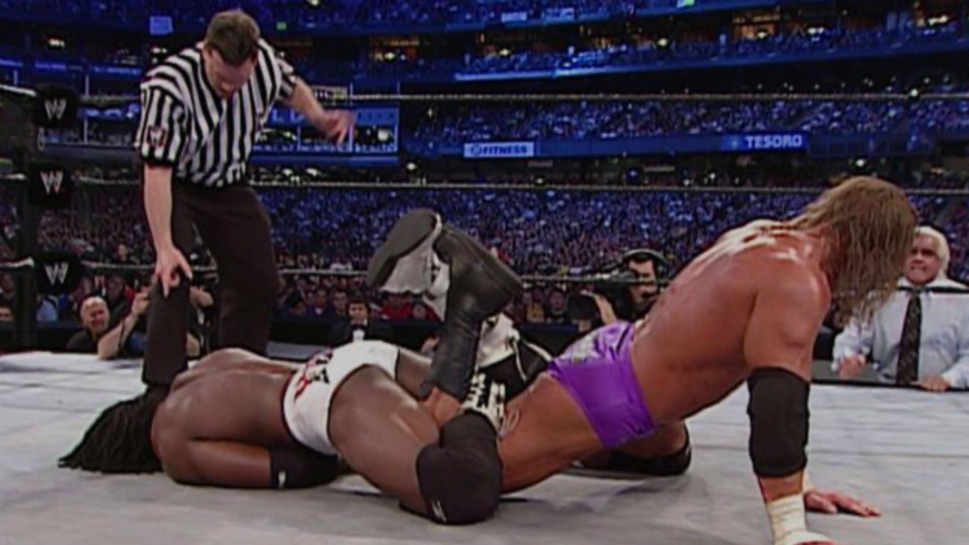 4. Booker T’s Failed WrestleMania 19 World Title Opportunity