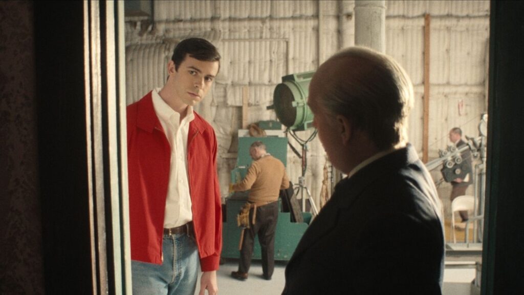Hitchcock and Perkins in 'Monster', Episode 3
