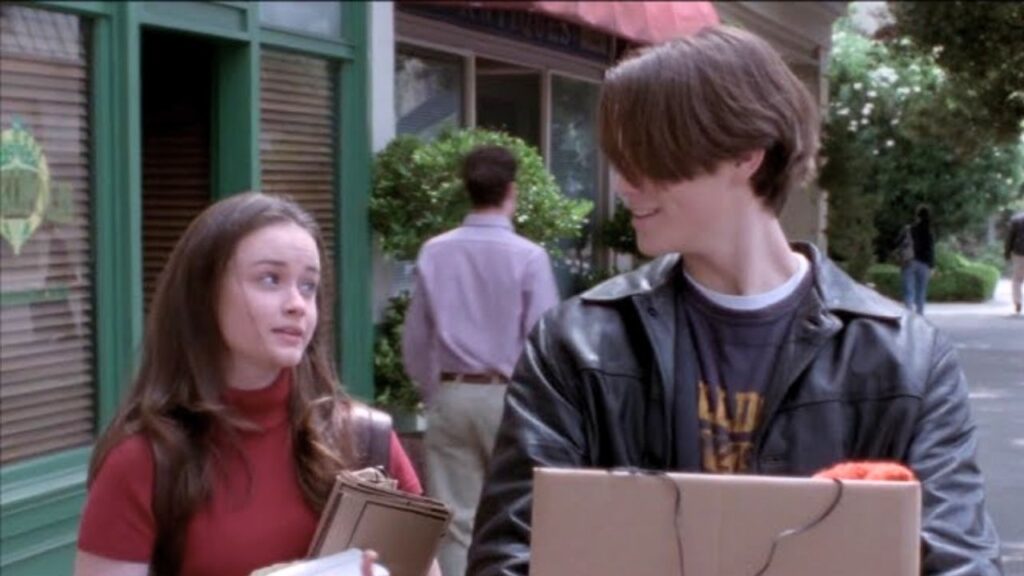 Dean and Rory in 'Gilmore Girls'