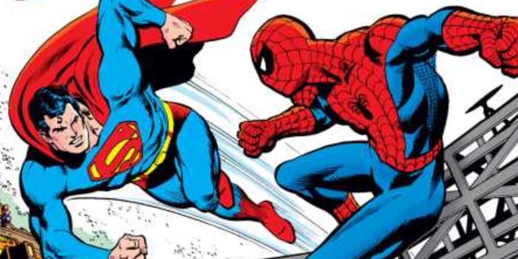 Superman and Spider-Man (Image: Marvel)