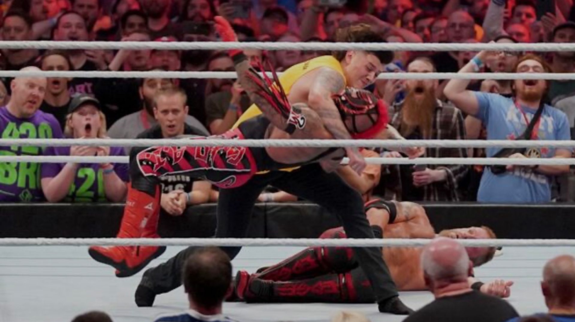 5.⁠ ⁠Dominik Mysterio Betrays Rey Mysterio