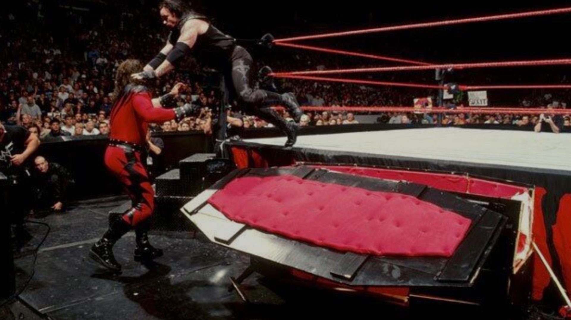 12.⁠ ⁠Kane Betrays The Undertaker