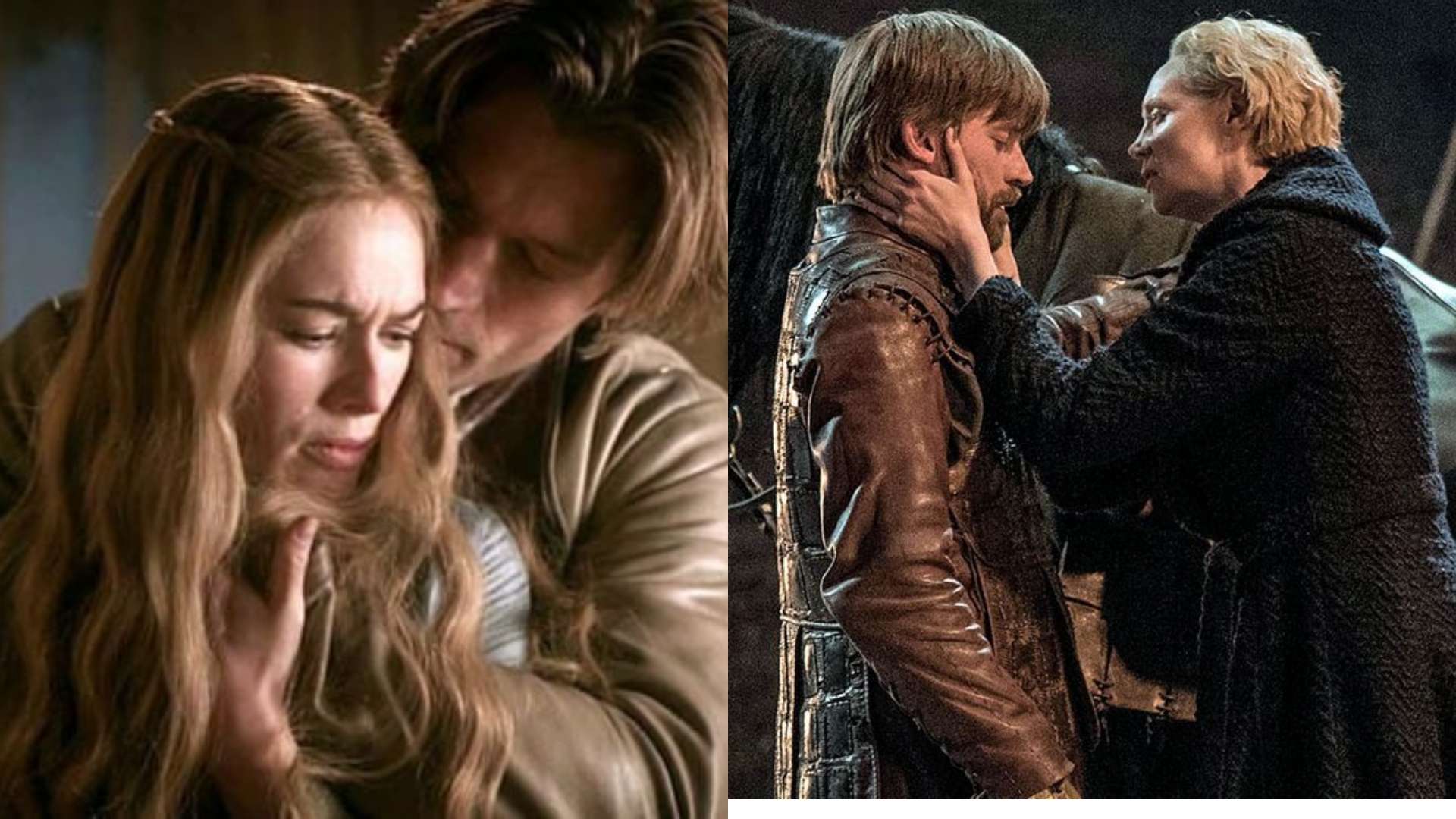 Jaime, Cersei, and Brienne in Game of Thrones