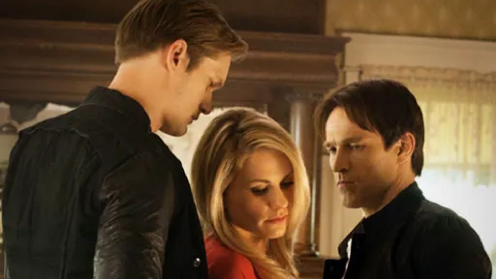 Sookie, Bill, and Eric in True Blood