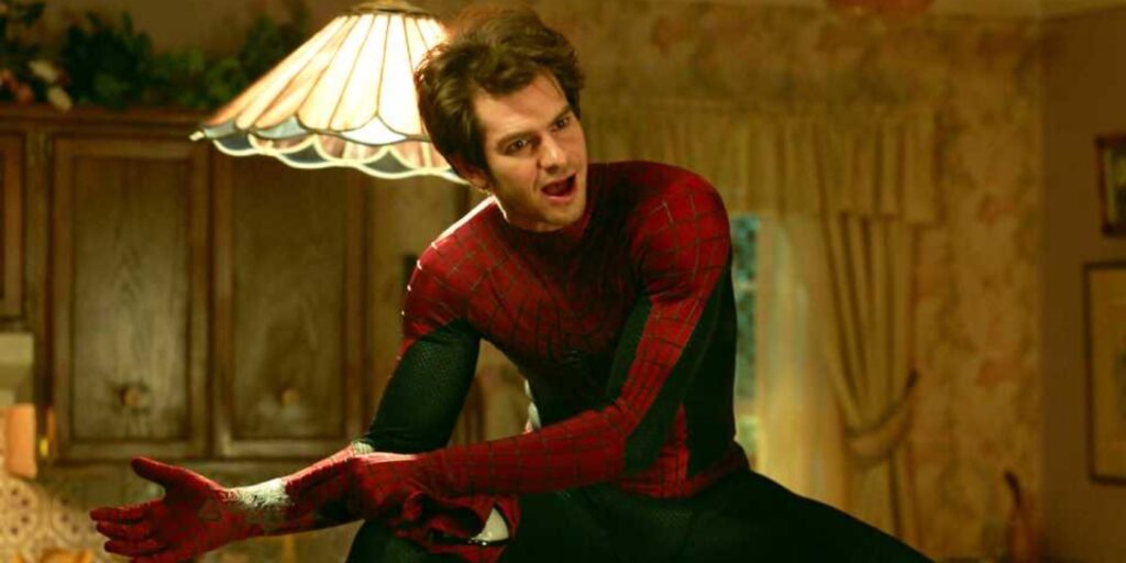 Andrew Garfield in 'No Way Home' (Image: Marvel)