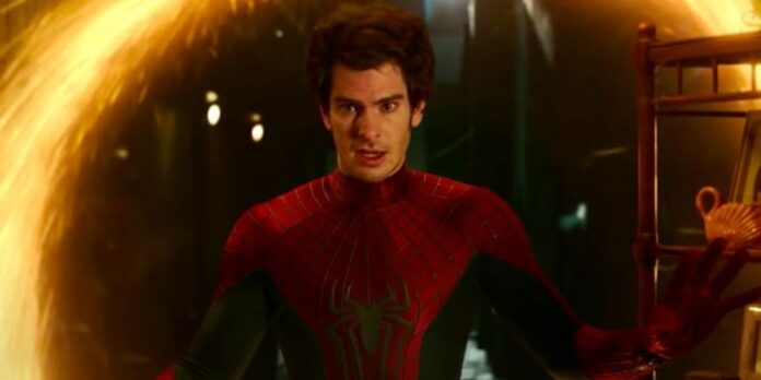 Andrew Garfield in 'No Way Home' (Image: Marvel)