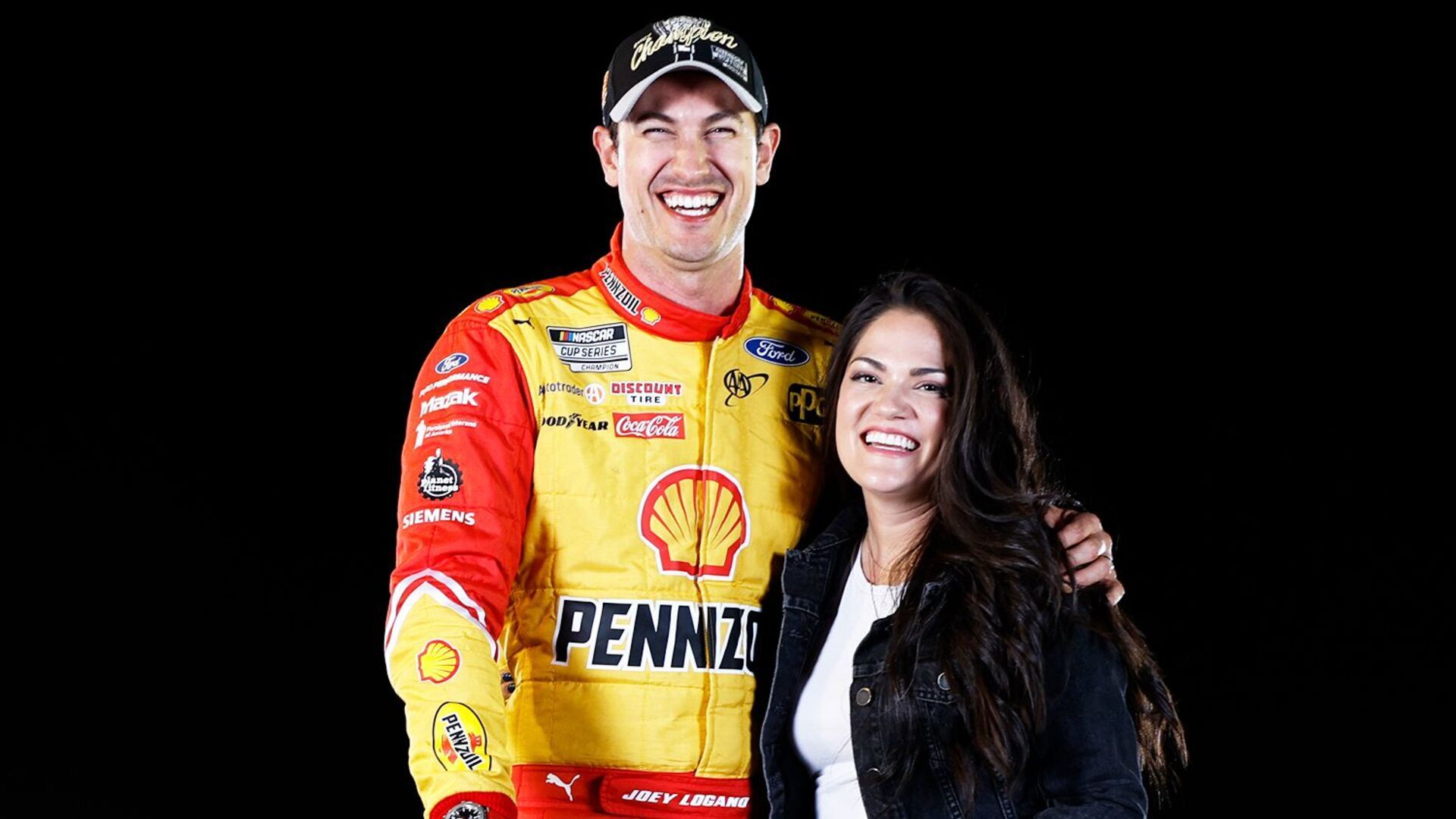 20. Joey Logano & Brittany Logano