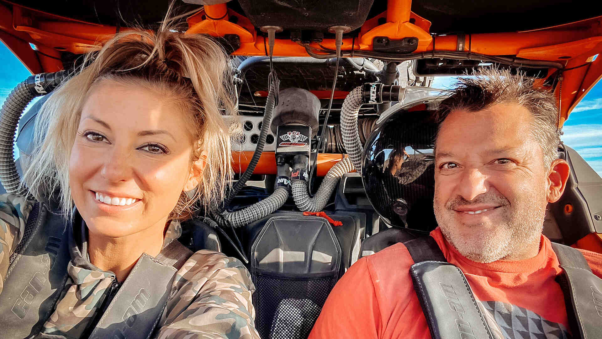 14. Tony Stewart & Leah Pruett