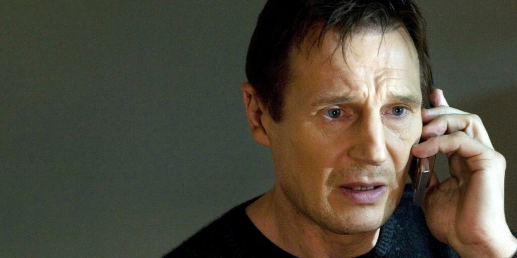 Retired CIA operative Bryan Mills in Taken